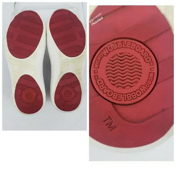 FitFlop Tan Loaff Moc‎ Shoe Lace Up Soft Nuebuck - Picture 10 of 12